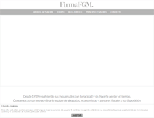 Tablet Screenshot of firmafgm.com